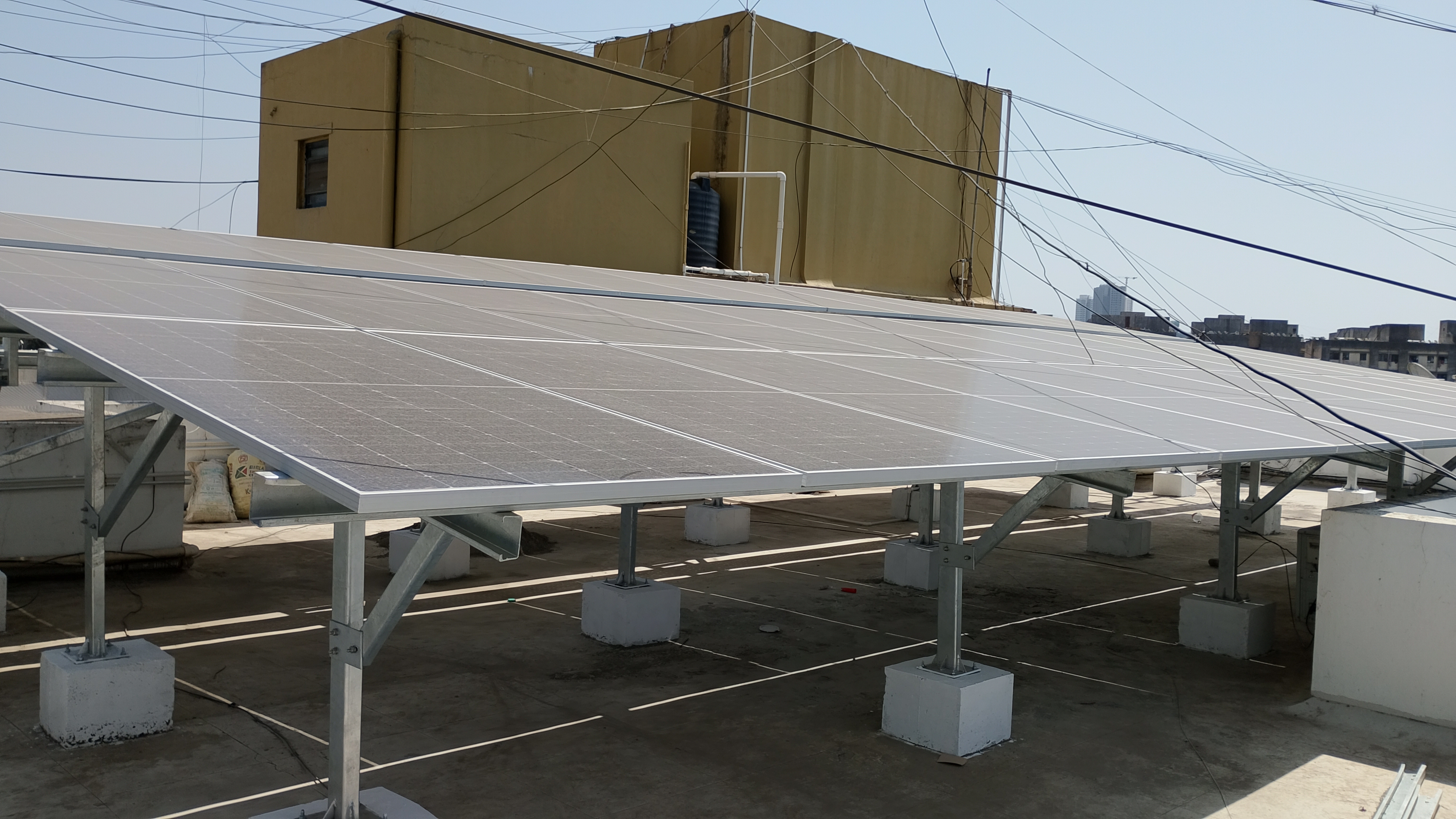 Solar Panel Mounting Structure