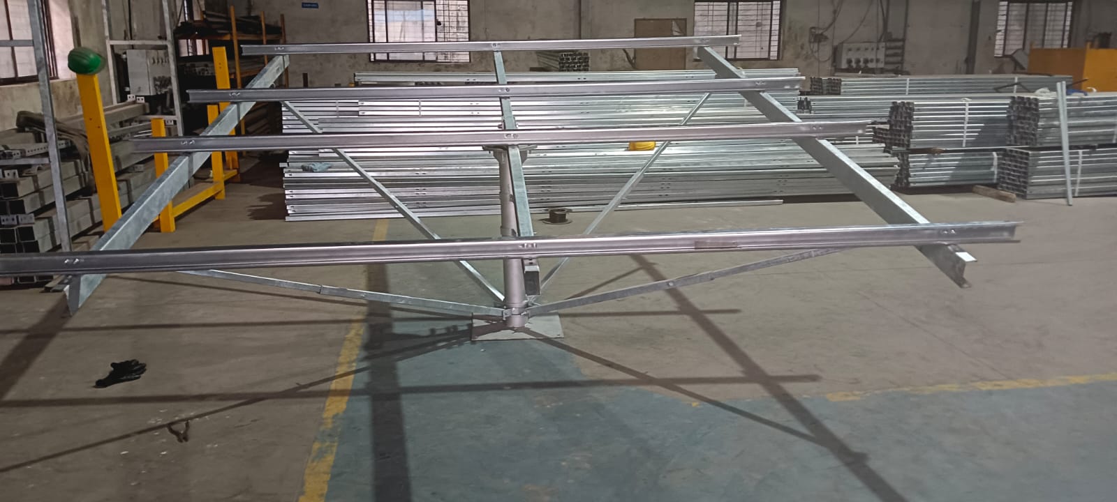 Solar Water Pump Mounting Structure