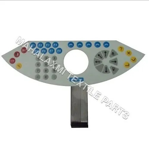 Textile machinery keypad