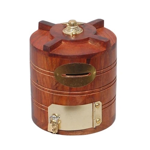 Wooden Money Banks Waters Tanks Coins Box