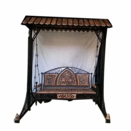 Wrought Iron Garden Swings 