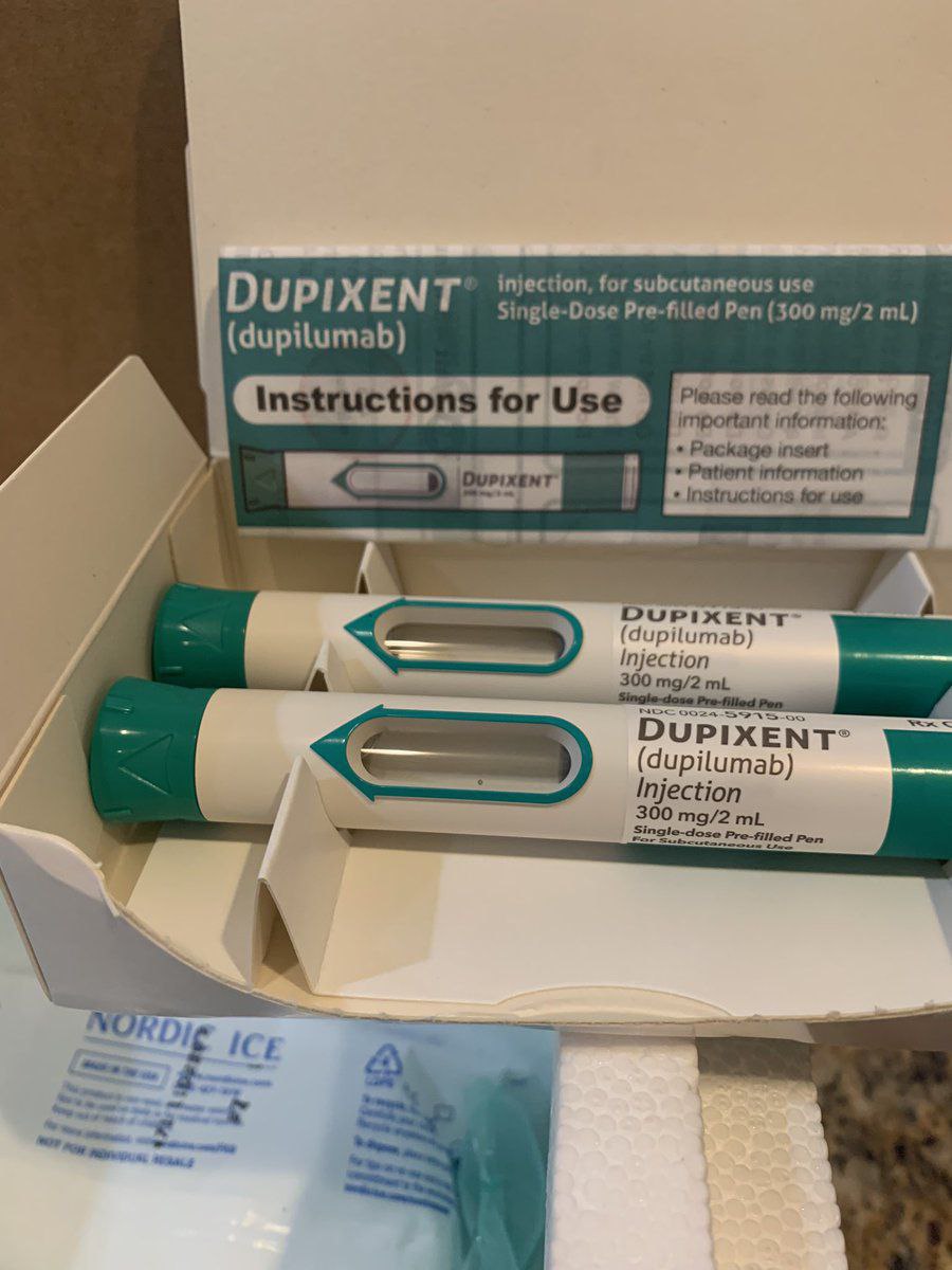300Mg/2Ml Dupixent Dupilumab Injection - Life Span: 2 Years
