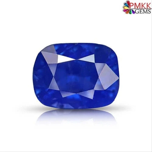 Ceylon Blue Sapphire - Material: Amber
