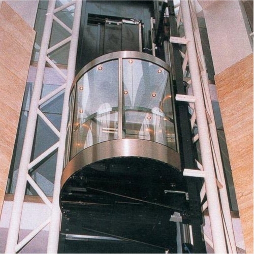 Glass Passenger Elevator - Voltage: 220-440 Volt (V)
