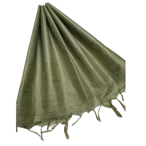 Green Gicha Silk Saree