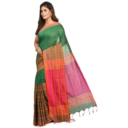 Handloom Soft Begumpuri Cotton Silk Saree