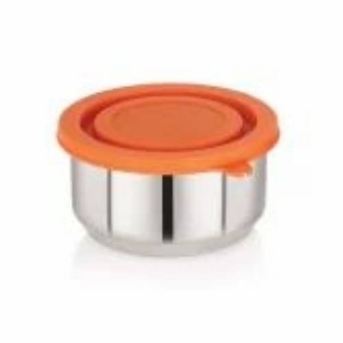 Rolon Thermofresh Small Insulated Container - Stainless Steel, Small, Silver | Leak Proof, Lightweight, Heat Retentive, Spill Resistant Lid