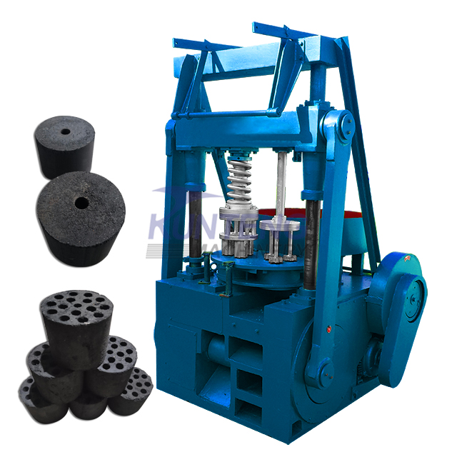 Automatic Walnut Shell Coconut Shell Carbon Powder Honeycomb Coal Briquetting Machine - Briquette Size: Customized