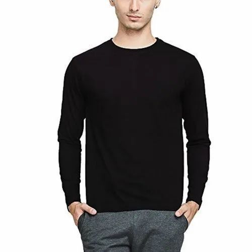 Gents Full Sleeve T Shirt - Age Group: Adults