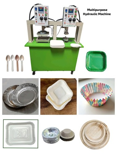 Multi Purpose Hydraulic Paper Plate Making Machine