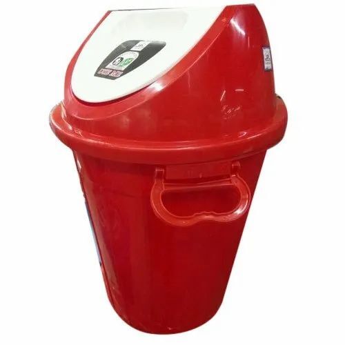 Open Top Plastic Dustbin