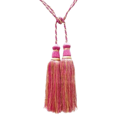 Peach Curtain Tie Back