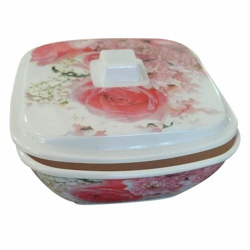 Printed Melamine Serving Bowl