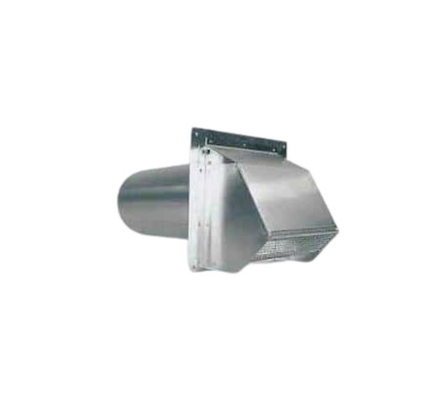 Square Gi Silver Exhaust Duct - Galvanized Steel Polished Surface 220V | Industrial Factory Warehouse Use