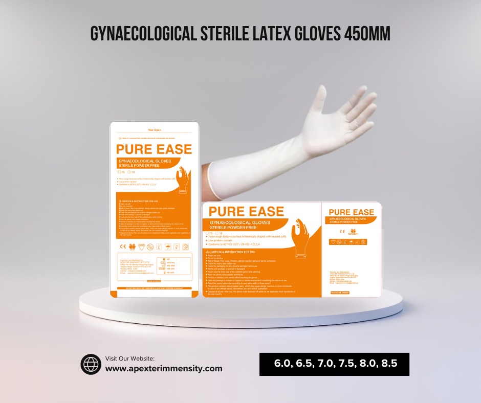 SURGICAL STERILE GYNEOCOLOGICAL GLOVES