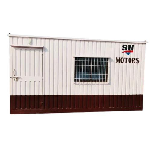 10x20 Feet Mild Steel Portable Prefab Office Cabin