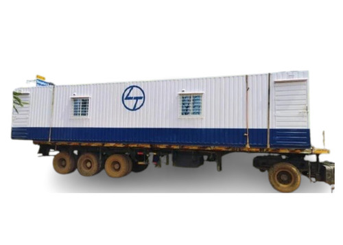 10X20 Feet Portable Office Cabin - Color: White