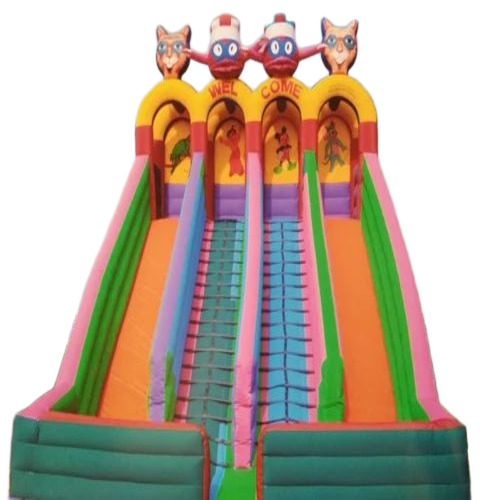 15 Feet Inflatable Jumping Bouncer - PVC Material, 25 Foot Length | Game Equipment for Children