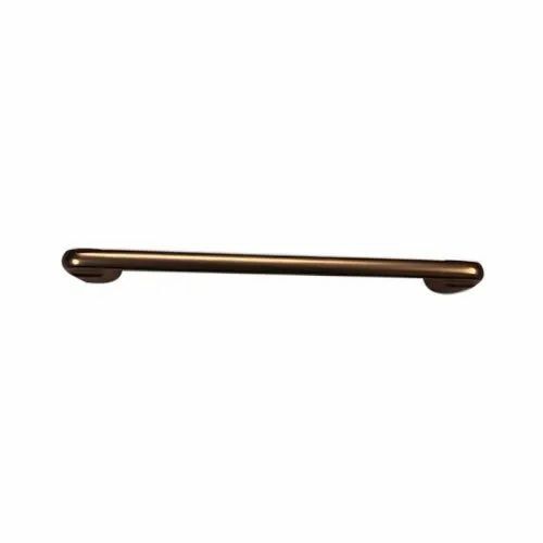 4 Inch Door Pull Handle - Brass, Brown, Polished | Corrosion Resistant, Screw-In Mount