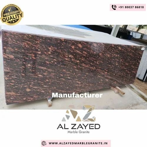 Brazil Brown Granite - 16mm Thickness, 10ft x 3ft, Polished Surface | Black, Antique Finish, Custom Size