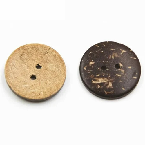 Brown Coconut Button