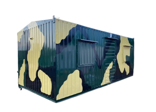 Bunkhouse Portable Office Cabin - Color: White