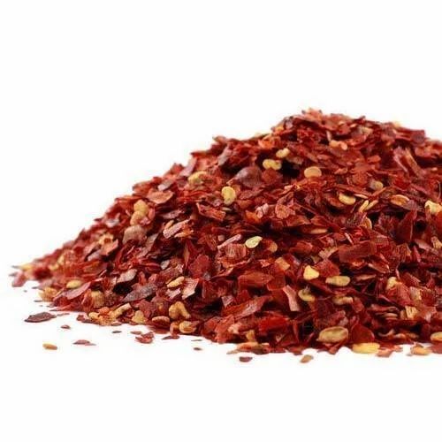 Chilli Flakes - 1 Kg Red Organic Flakes | Food Grade Raw Spicy
