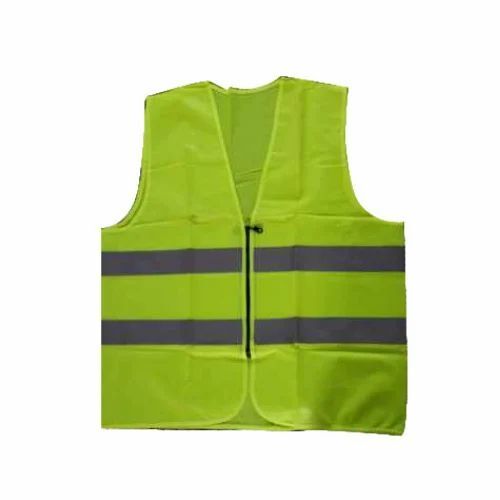 Green Reflective Safety Jacket