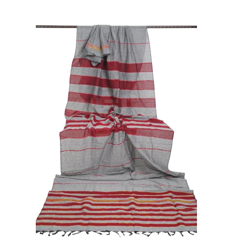 Khesh Khadi Applic Cotton Saree