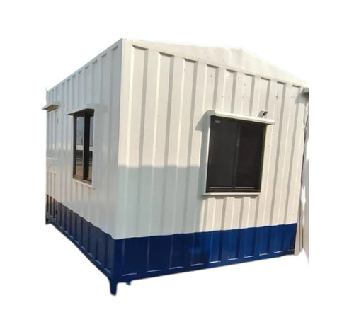 माइल्ड स्टील पोर्टेबल ऑफिस कैबिन