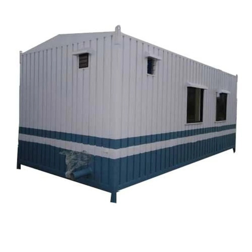 Modular Portable Office Cabin - Aluminum, White and Blue | Portable Lightweight Durable Office Space