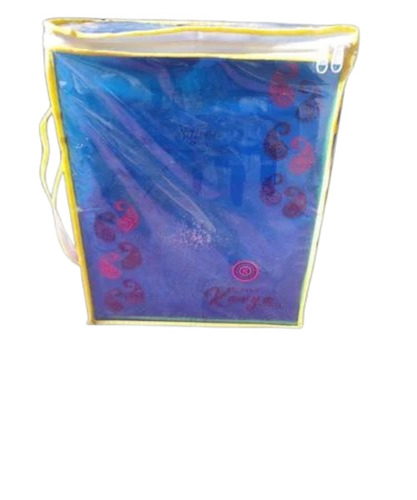 Plain Saree Cover Bags - Plastic, Multicolor, Loop Handle, Zipper Closure | Water Resistant, Saree Packaging
