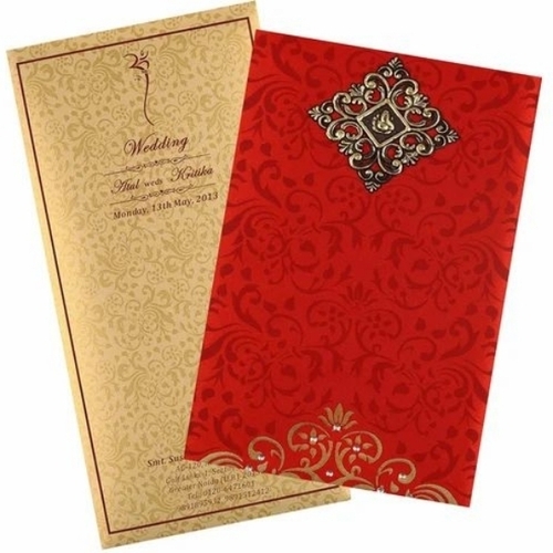 Sqare Wedding Cards