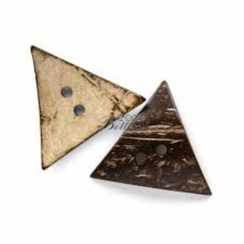 Triangle Coconut Button