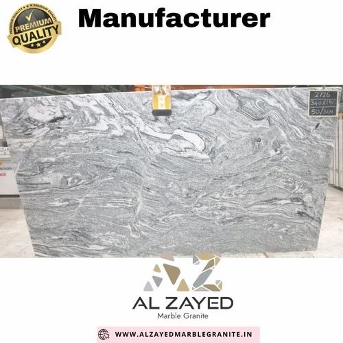 Viscon White Granite - 18mm Thick 10ft x 3ft Polished Viscon White Slab Flooring Usage