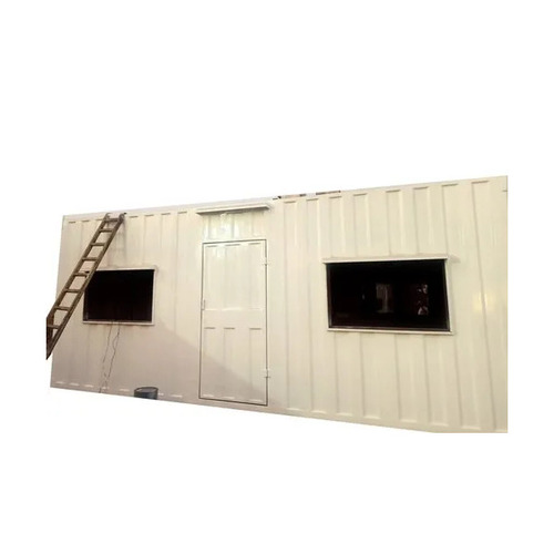 White MS Portable Office Cabin