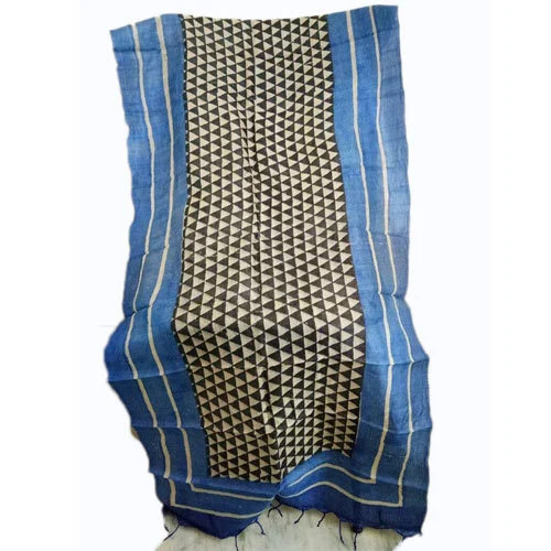 2 Meter Tussar Silk Stole - Feature: Comfortable
