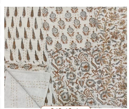 Hand Block Print Cotton Quilt