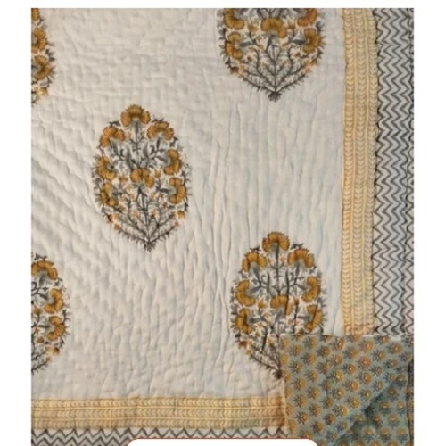 Hand Block Printed Jaipuri Quilts