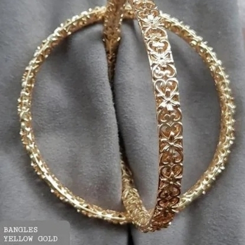 Ladies Gold Bangles 