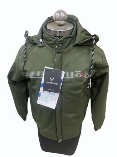 Men Large Polyester Full Sleeves Jackets