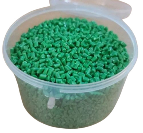 Natural Green PPCP Granules - Polypropylene Copolymer, Green, MFI 8-12 g/10 min | Stiffness & Flexibility, Dimensional Stability, Heat & Aging Resistance