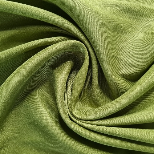 Rayon Fabric - 100% Rayon, Green | Light Weight, Washable, Breathable