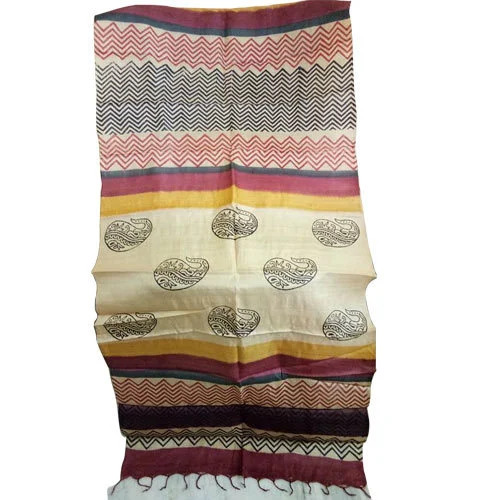 Womens Tussar Silk Stole