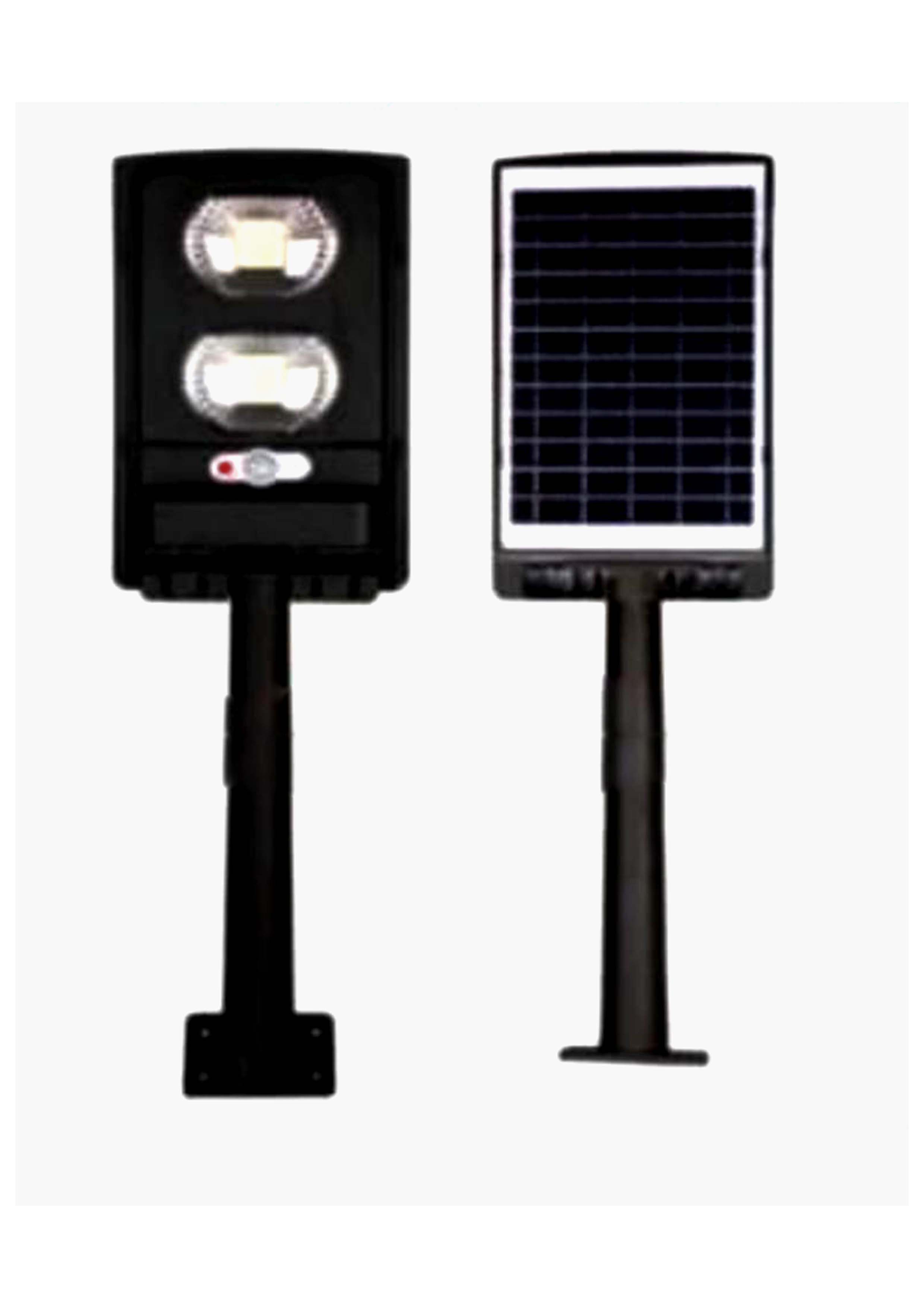 20 Watt Soler Street Light All In One With Wall Mount Ip65 - Color: Black