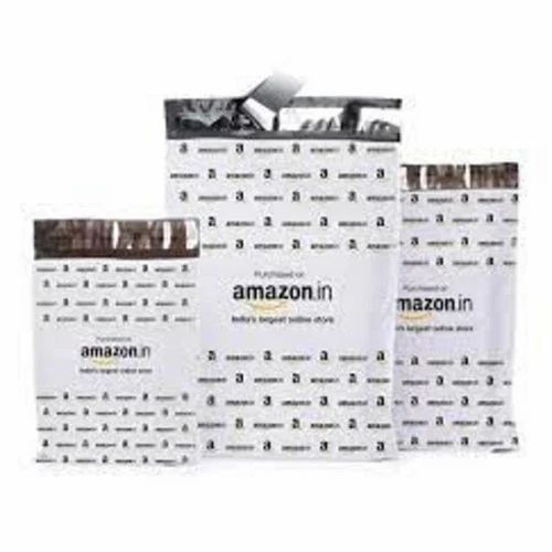 Amazon Courier Polybag - LDPE, Pack of 100 | Self Adhesive Seal, Ecommerce Shipping