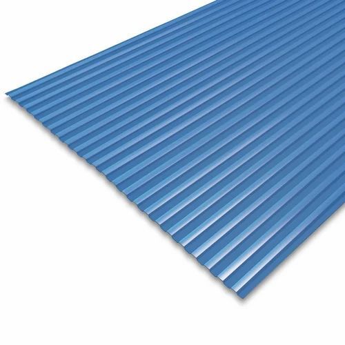 Blue Liner Roofing Sheet - Metal Standard Size, Blue | Durable, Rust Proof, Industrial Use