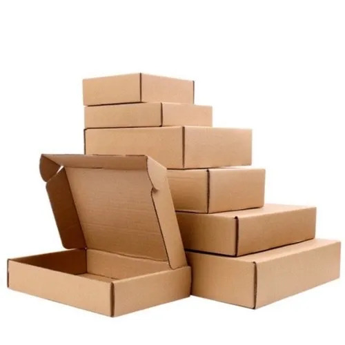 Brown Packaging Box - Material: Corrugated Board