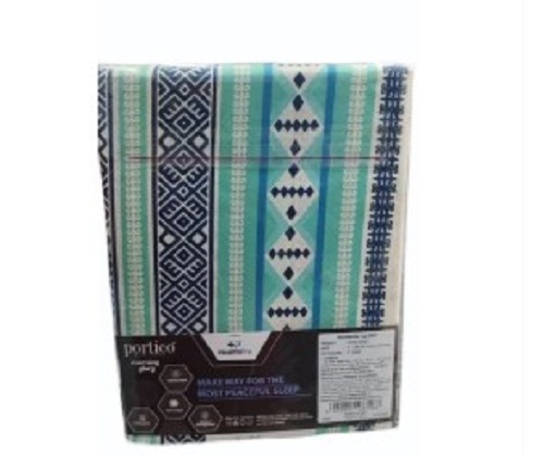 Cotton Portico Fitted Bed Sheet