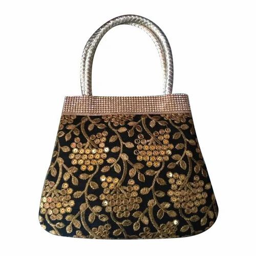 Embroidery Handicraft Handbag - Cotton, Various Sizes, Multi Color | Lightweight, Soft, Fine Finish